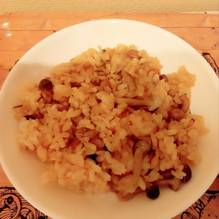 ほくほく大豆の炊き込みご飯